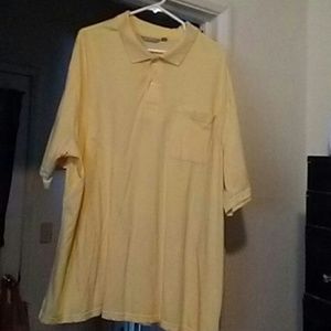 Men's collar shirt with two buttons